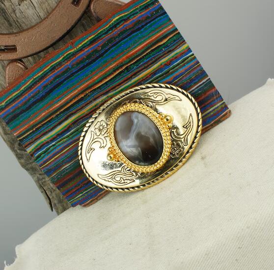 Agate Belt Buckle