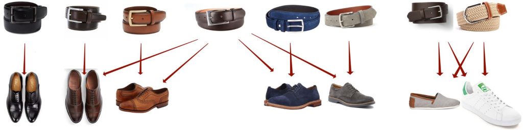 How To Match Your Belt With Your Shoes